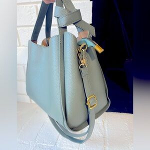 Off brand purse - sage green